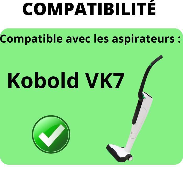 Pack accessoires - PHONILLICO - Vorwerk Kobold VK7 - 10 Sacs + 2 Filtres moteur - Compatible aspirateur