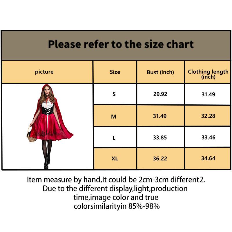 Little Red Riding Hood Modern Version of Stage Performance Clothing Shawl, Adult Girls Personality Cosplay Game Uniform
