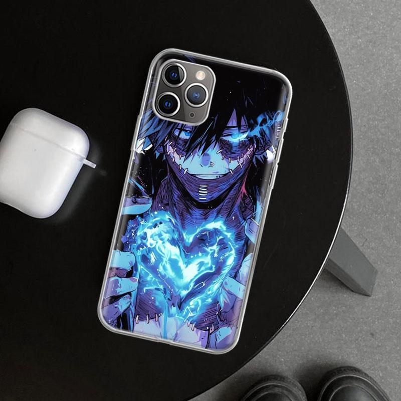 Dabi MHA My Hero A-Academy Phone Case Cover for iPhone 11 12 13 Mini 14 15 Plus 16 Pro Max 17 Air 7 8 + SE Art Customized Fundas