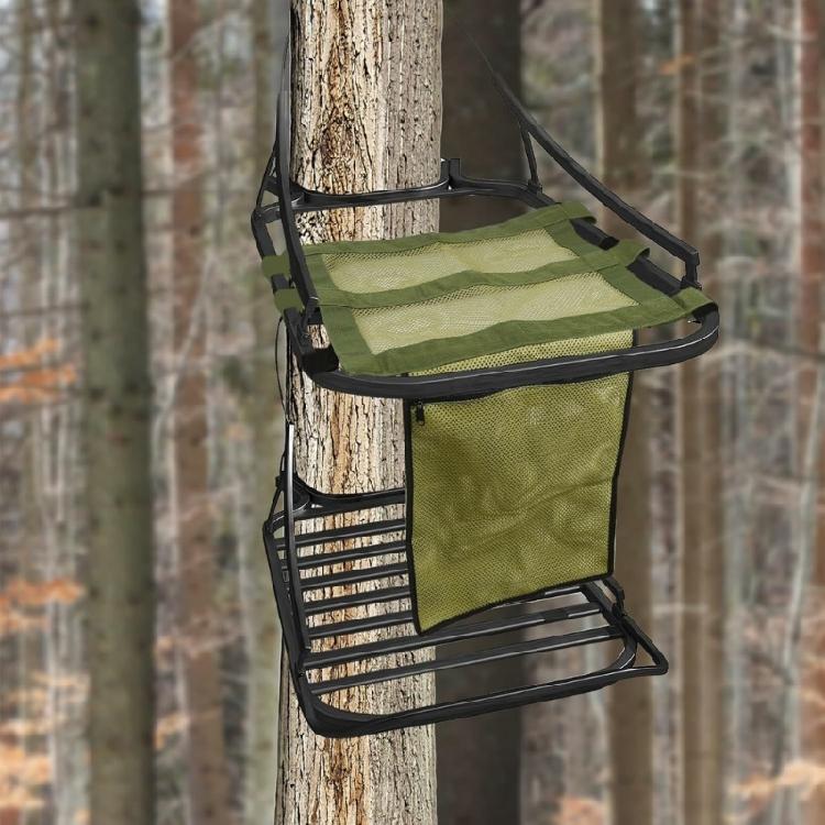 Universal Tree Stand Seat Ladder Tree Stand Seat with Pocket Tree Stand Replacement Mesh Seat Easy To Installation