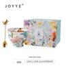 JOYYE Azalea Ceramic Mug with Spoon