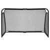 Metalowa Bramka Piłkarska Z Siatką Treningowa Do Gry W Piłkę Nożną 180X120X60 Cm Czarna