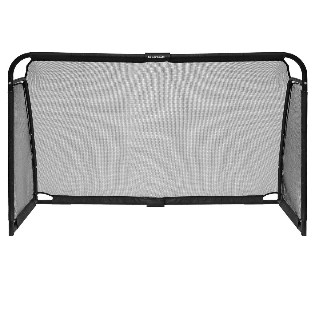Metalowa Bramka Piłkarska Z Siatką Treningowa Do Gry W Piłkę Nożną 180X120X60 Cm Czarna
