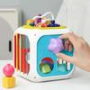Sorting Game Activity Cube Colorful Blocks Educational Sensory Toy Montessori Toy  Birth Gift