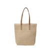 Summer large-capacity straw woven bag women's 2025 new foreign-style commuter shoulder bag seaside beach woven tote bag