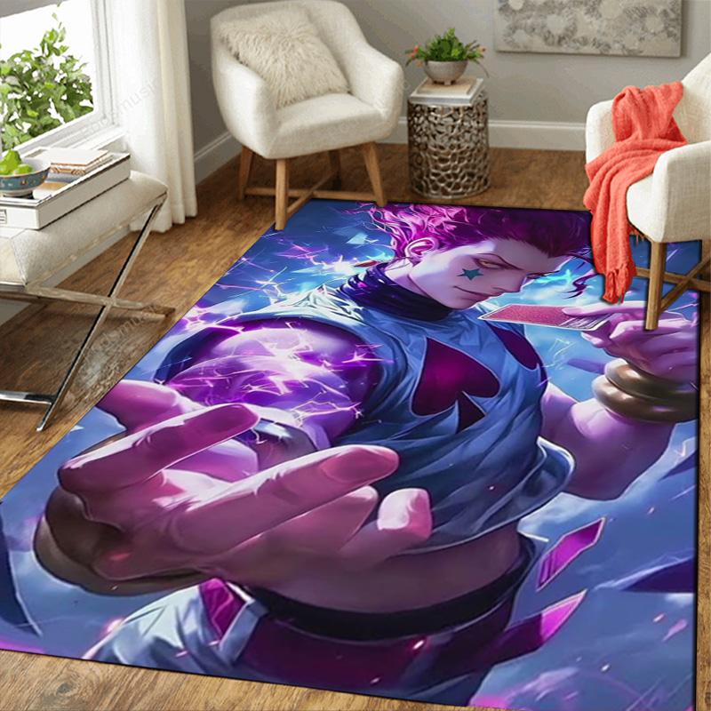 Hunter Hisoka Rug Floor Mat for Living Room or Bedroom Soft and Comfortable Carpet a Gift for Birthday and Holiday.NFF0928268