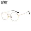 ZENOTTIC Alloy Anti-blue light Computer Glasses Frames Women Men Ultralight Vintage Round Myopia Optical Prescription Eyeglasses