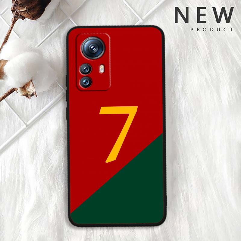 Fashion jersey number For Xiaomi Mi 15 14 13 13T 12 12T 12S 11 11i 11T Pro Ultra Lite 5G Black Soft Phone Case