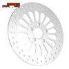 Chrome Plating Front Rear Brake Disc Rotor Stainless Steel For Harley TOURING SOFTAIL SPORTSTER DYNA Motorcycles Accessories