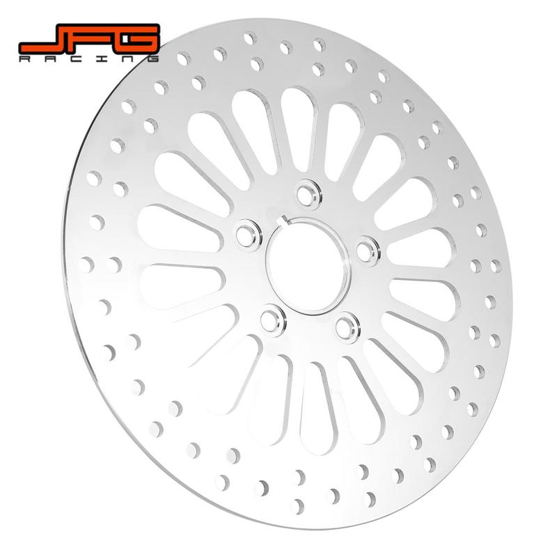 Chrome Plating Front Rear Brake Disc Rotor Stainless Steel For Harley TOURING SOFTAIL SPORTSTER DYNA Motorcycles Accessories