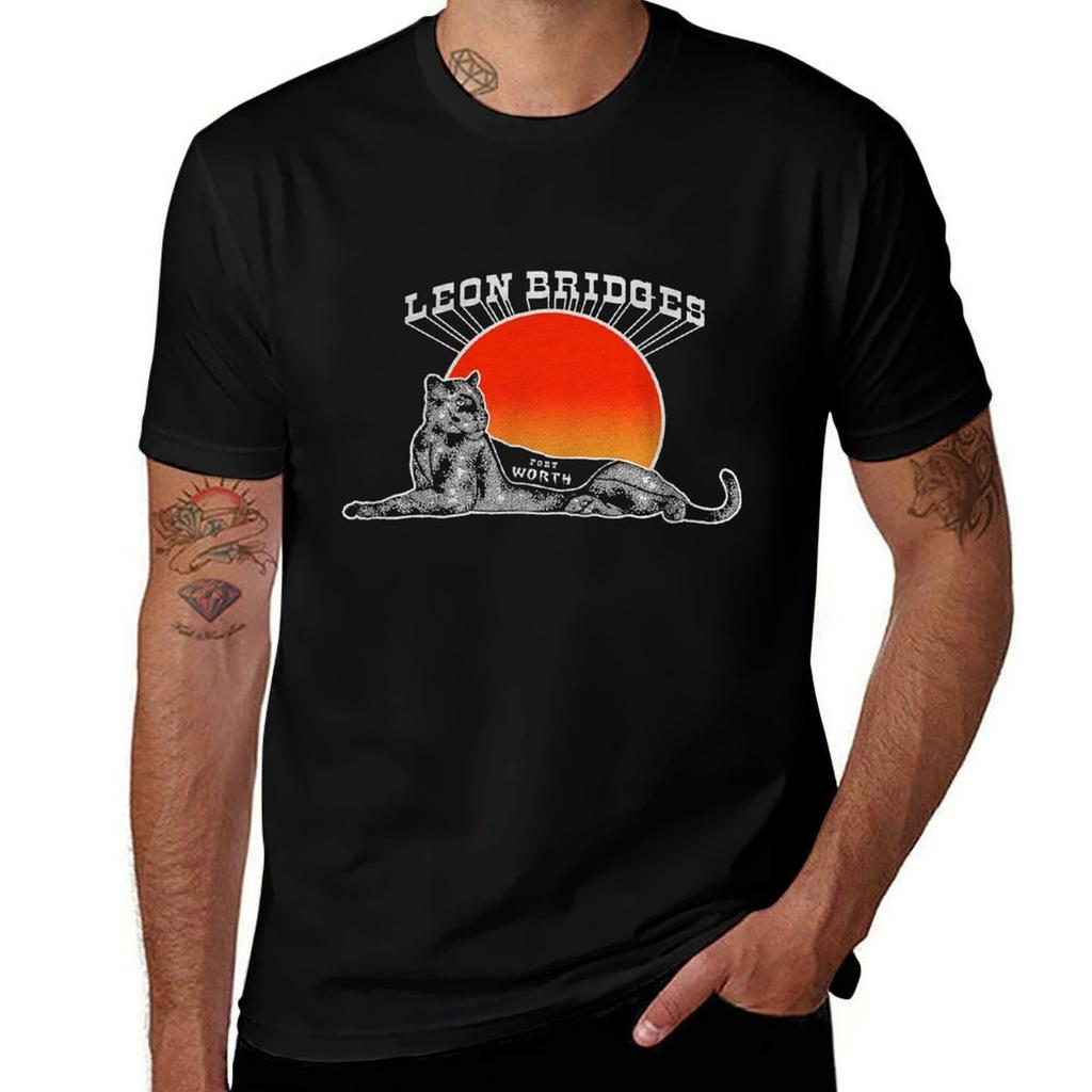 Fourbri New Leon Show Bridges Good World Tour 2020 Tshirt Basic Comfort Fit For Unisex Tshirt