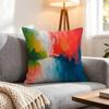 Art Color Farbe Kissenbezug Stück Dekorative Bezüge Weiche Kissenhülle für Sofa Couch Dekor x x Kissenbezüge