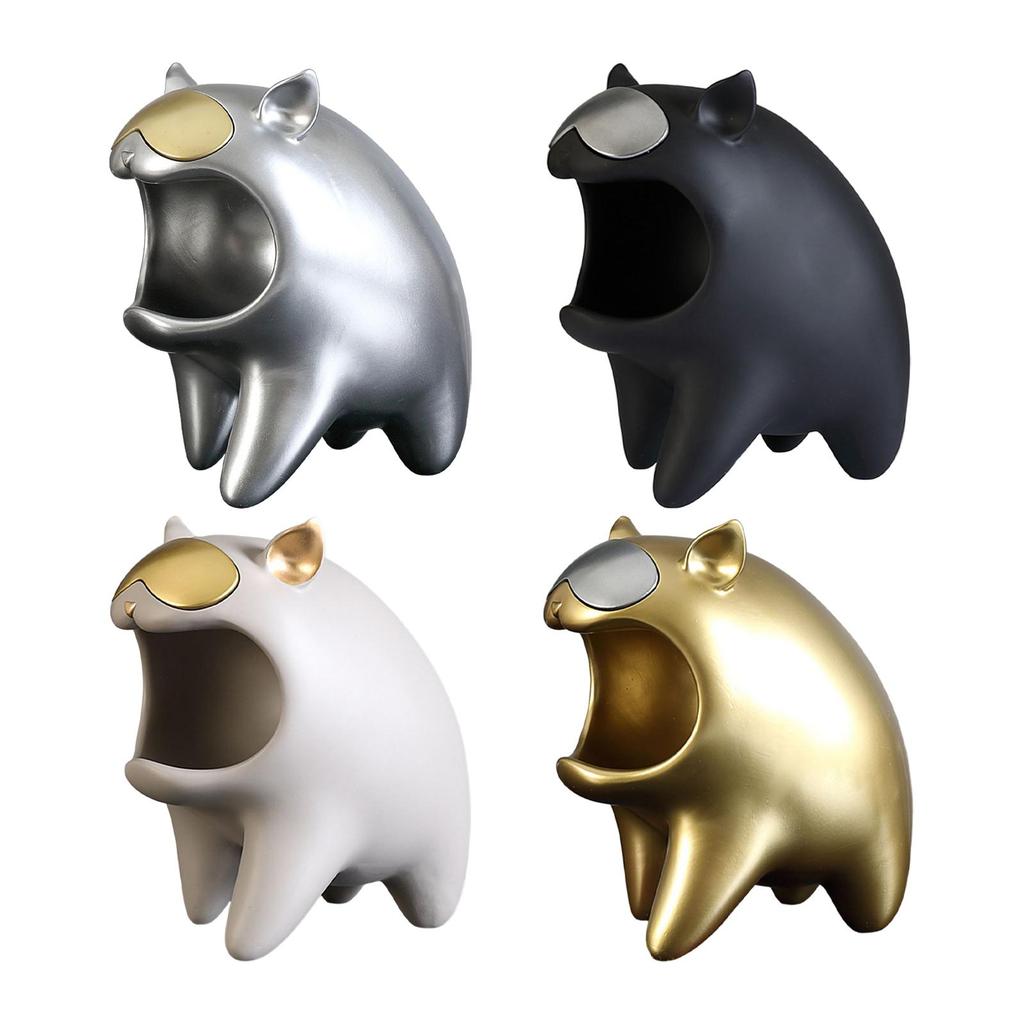 Animal Statue Storage Tray Nordic Crafts Cosmetic Display Ornament Entrance Key Holder Figurine