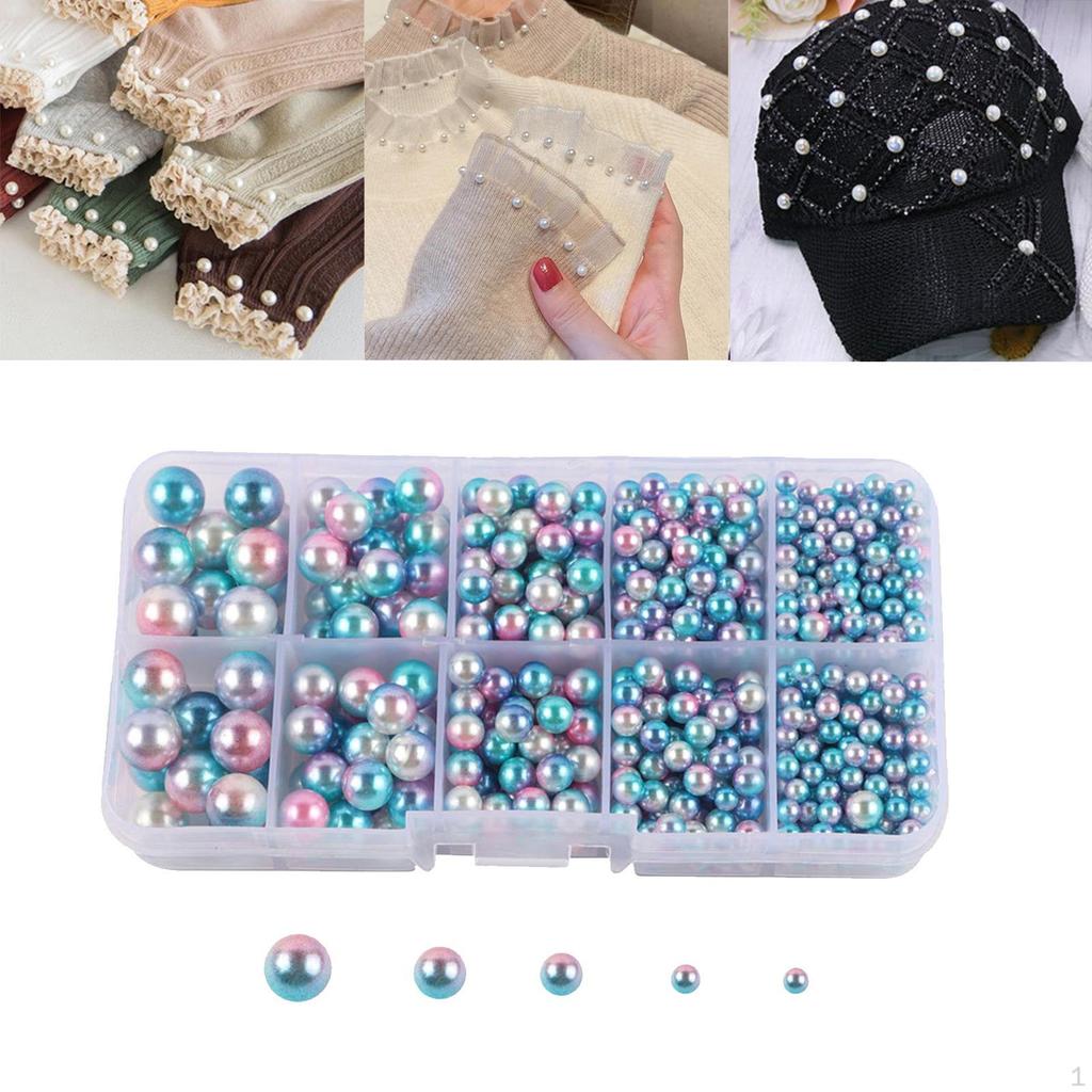, Loose Beads Home Decor DIY Supplies No Hole Undrilled for Bead Setting Machine Crafts