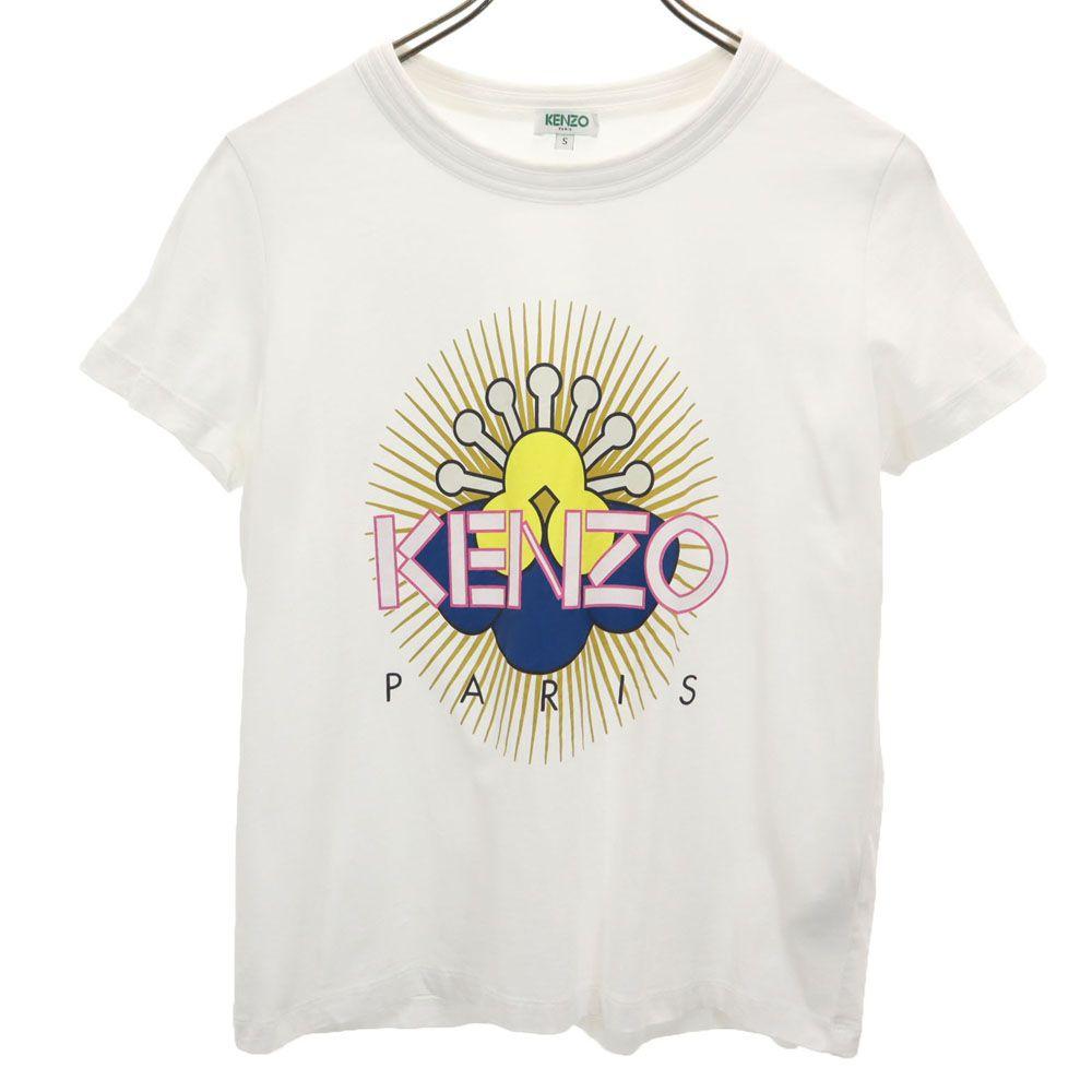

KENZO Print Short sleeve T-shirt S white Women Used