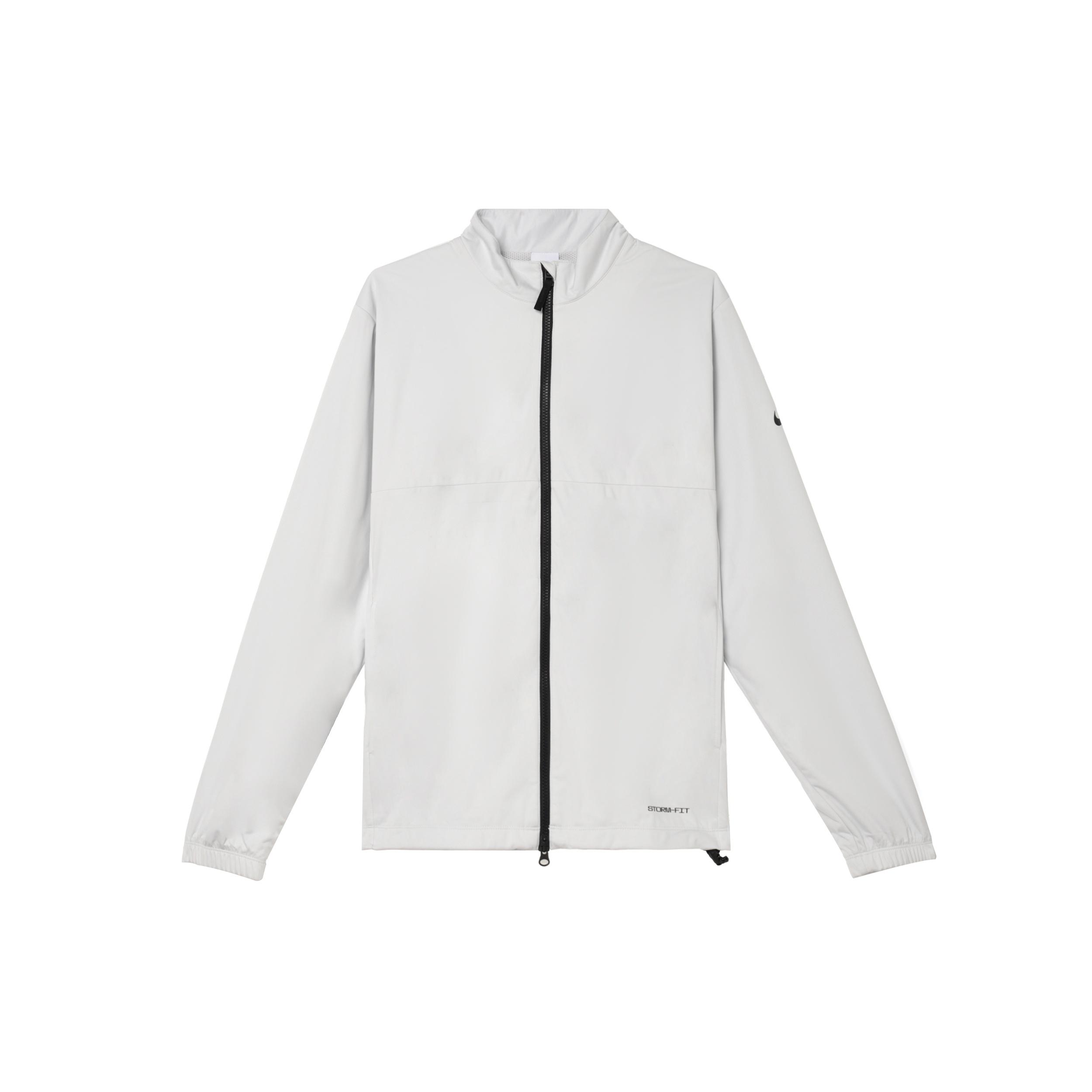 Men s Nike Solid Color Casual Stand Collar Jacket White DA2868-025 S