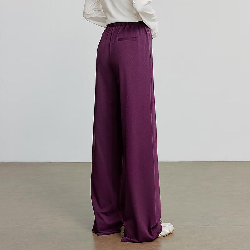 Chuyu Women's Relaxed Fit Lyocell Blend Wide-Leg Pants