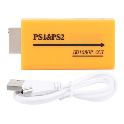 PS1 PS2 To HDMI Video Converter Adapter Output Composite 7x3.5x1.5cm