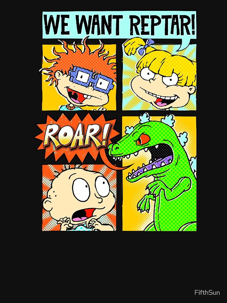 Rugrats Rugrats Group Box Up We Want Reptar! Essential Unisex T-Shirt