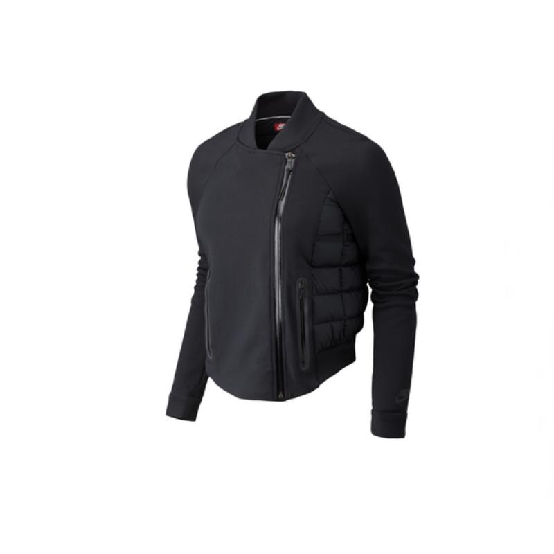Nike Down Jackets Women s Black Stand Collar Moderate Other 683939-010 XL