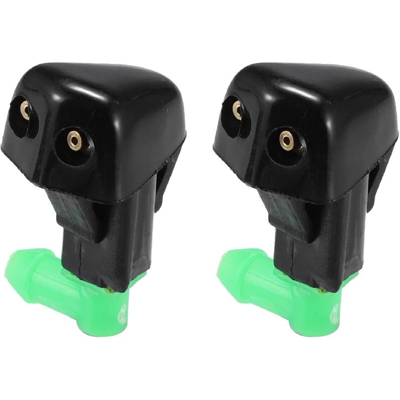 

Windshield Washer Nozzle Spray Jet for Honda Accord 1998-2002 - 2-Pack, Black, Easy Installation, OE No. 76810S84C02