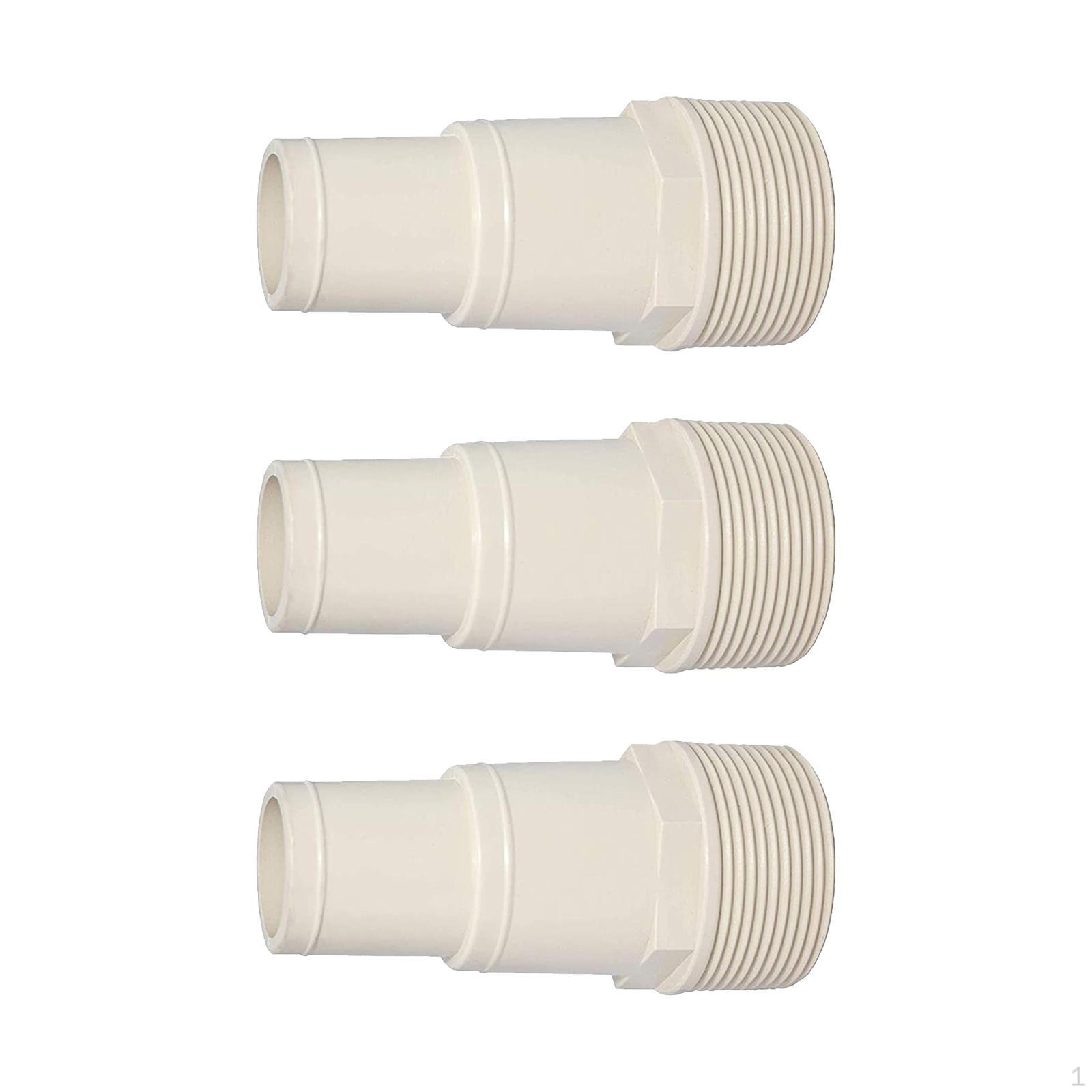 

3x Universal 1.25/ 1.5 inch Combo Hose Adapter for above Ground Pool Pump, Spx1091Z7 Spx1091Z4