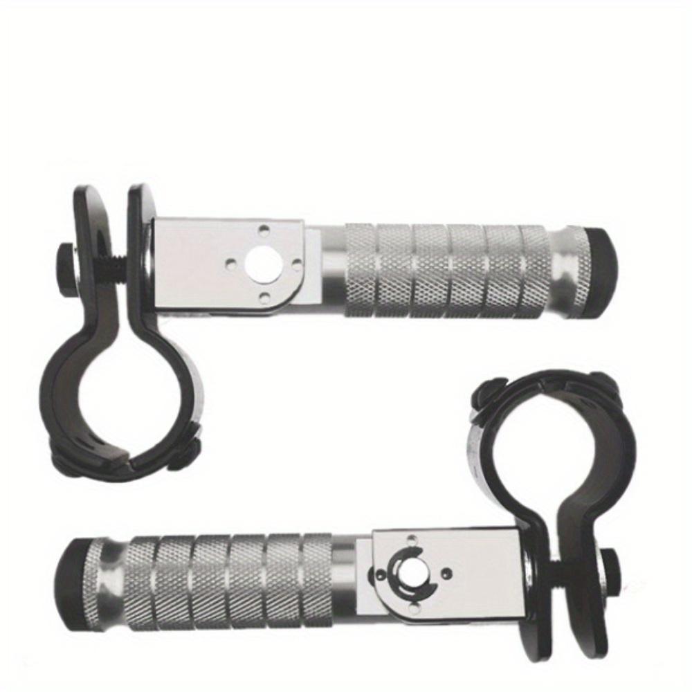 

1 пара переоборудованных педалей для мотоцикла с ЧПУ, складная педаль из алюминиевого сплава для электромобиля, защитная планка с гвоздями для ног