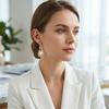 Crystal Water Drop Earrings Luxury Sparkly Zircon Earrings Cat Eye Stone Earrings  Engagement