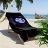 Inter Milan Print Beach Towel, Large Soft Quick Dry Towel for Beach Camping Swimming
