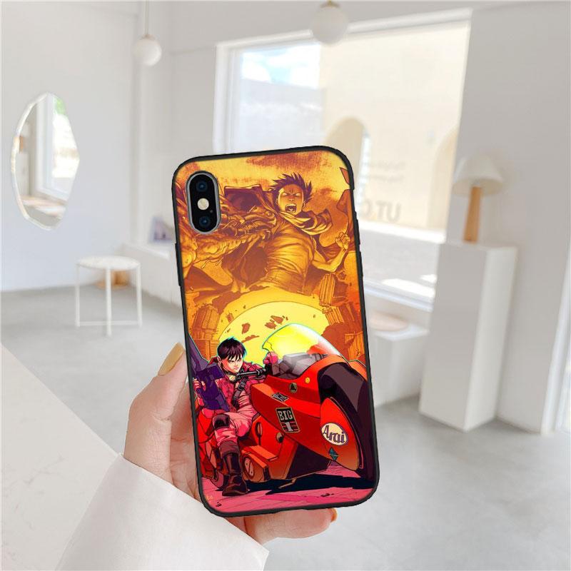 LO2 Akira Anime Soft Shell Phone Case for Samsung Galaxy S20 S21 S22 Ultra FE + Plus A21S A22 A24 A25 A26 A30 A30S A31