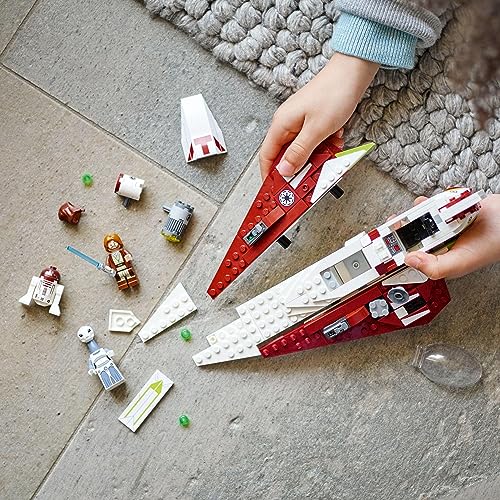 LEGO Star Wars Obi-Wan Kenobi's Jedi Starfighter (TM) 75333 Toy Block Present Space Boy Boys Ages 7 and Up