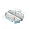 6 Grids Sushi Mould Triangle Bento Box Kitchen Party Supply Mold Tool Onigiri Rice Ball Bento Machinenori Kitchen Accessories