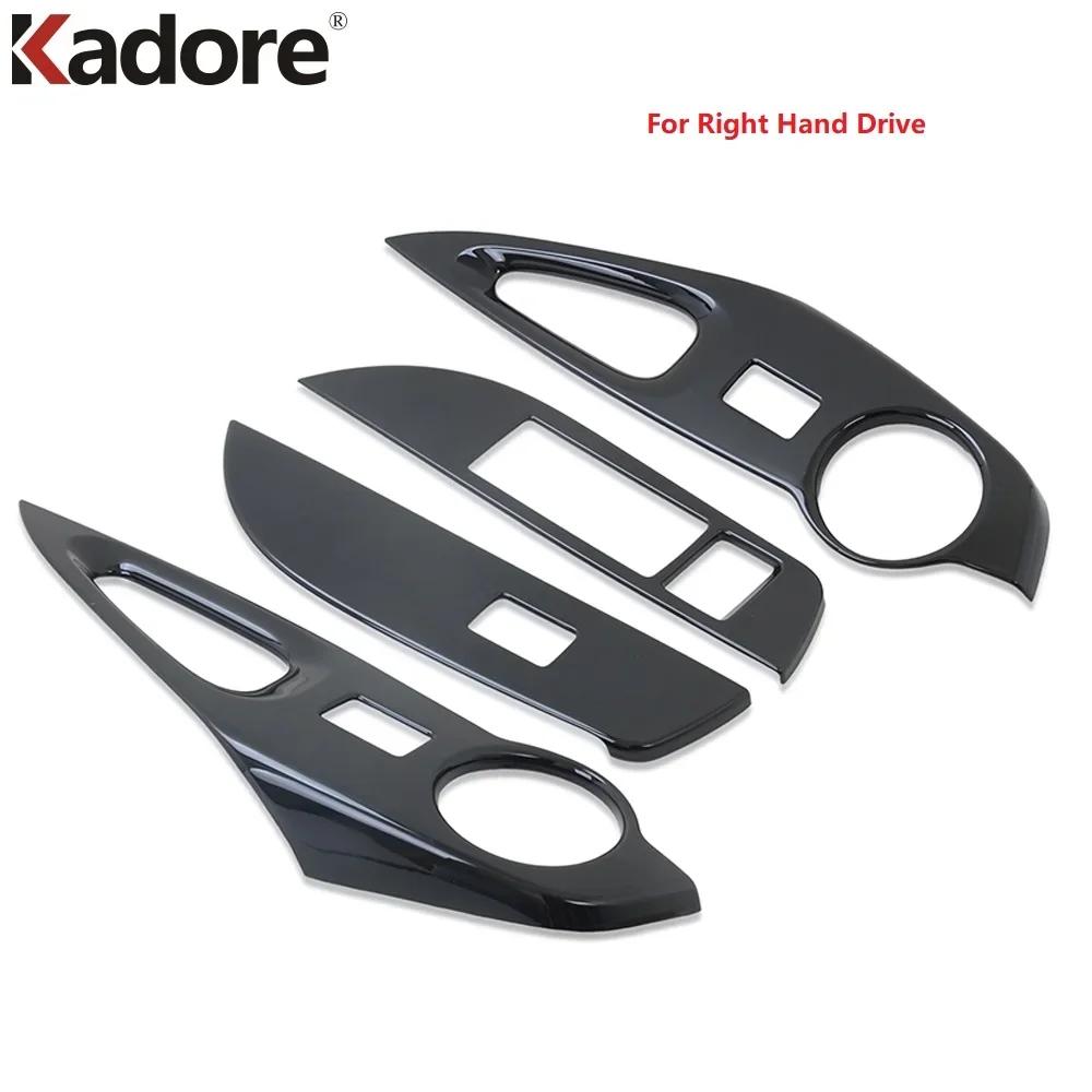 

For Toyota Corolla - 2024 Hatchback Car Interior Door Window Lift Switch Button Panel Cover Trim Accessories Right Hand Drive 2
