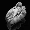 Popular Fashion Rings with Exquisite Creativity, Multi Person Couples' Palm Sized Beauties, Exaggerated Series of Character Rings