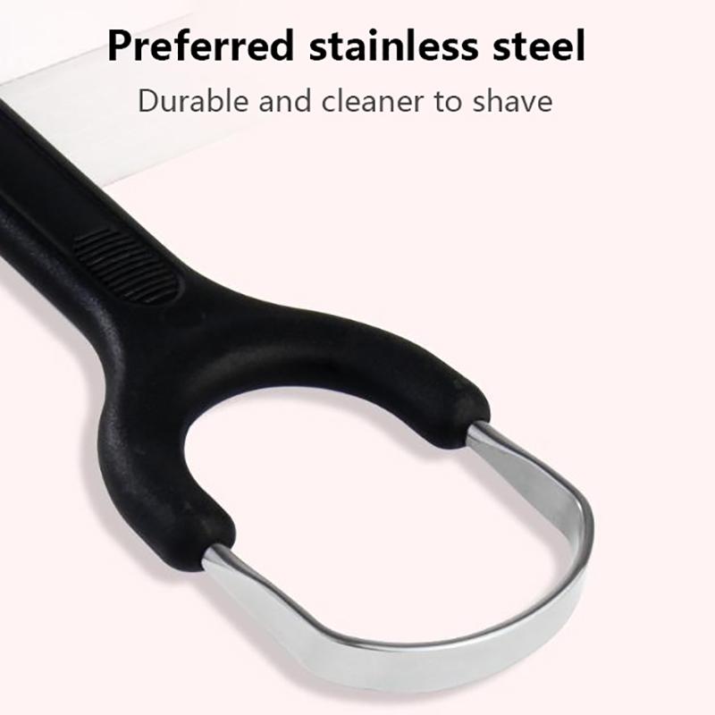 Tongue Cleaner Portable Case Stainless Steel Color Tongue Scraper Adult To Remove Bad Breath Mouth Cleaner Board Reuse Oral Care