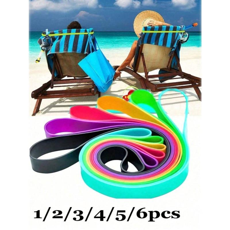 Towel Clips With Storage Function, Suitable For Beach Chairs, Expandable, Wind-Resistant, Colorful Beach Chair Clips