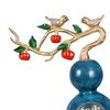 Gourd Statue Collectible Crafts Ornament Fortune Handmade Figurines for Desktop Furnishing Interior
