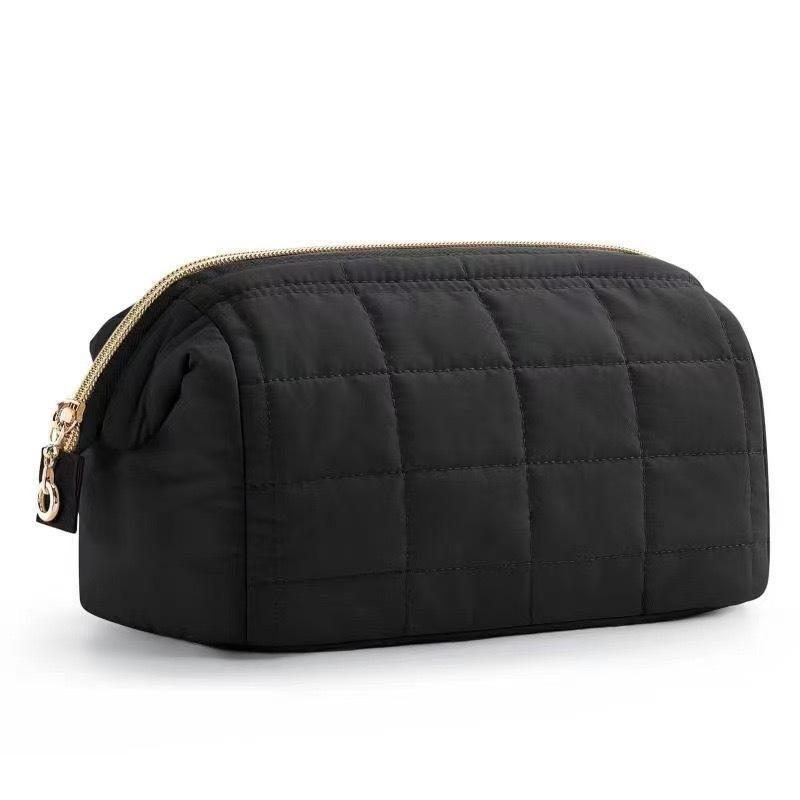 Space Saving Travel Cosmetic Bag with Expandable Compartments for All Your Essentials