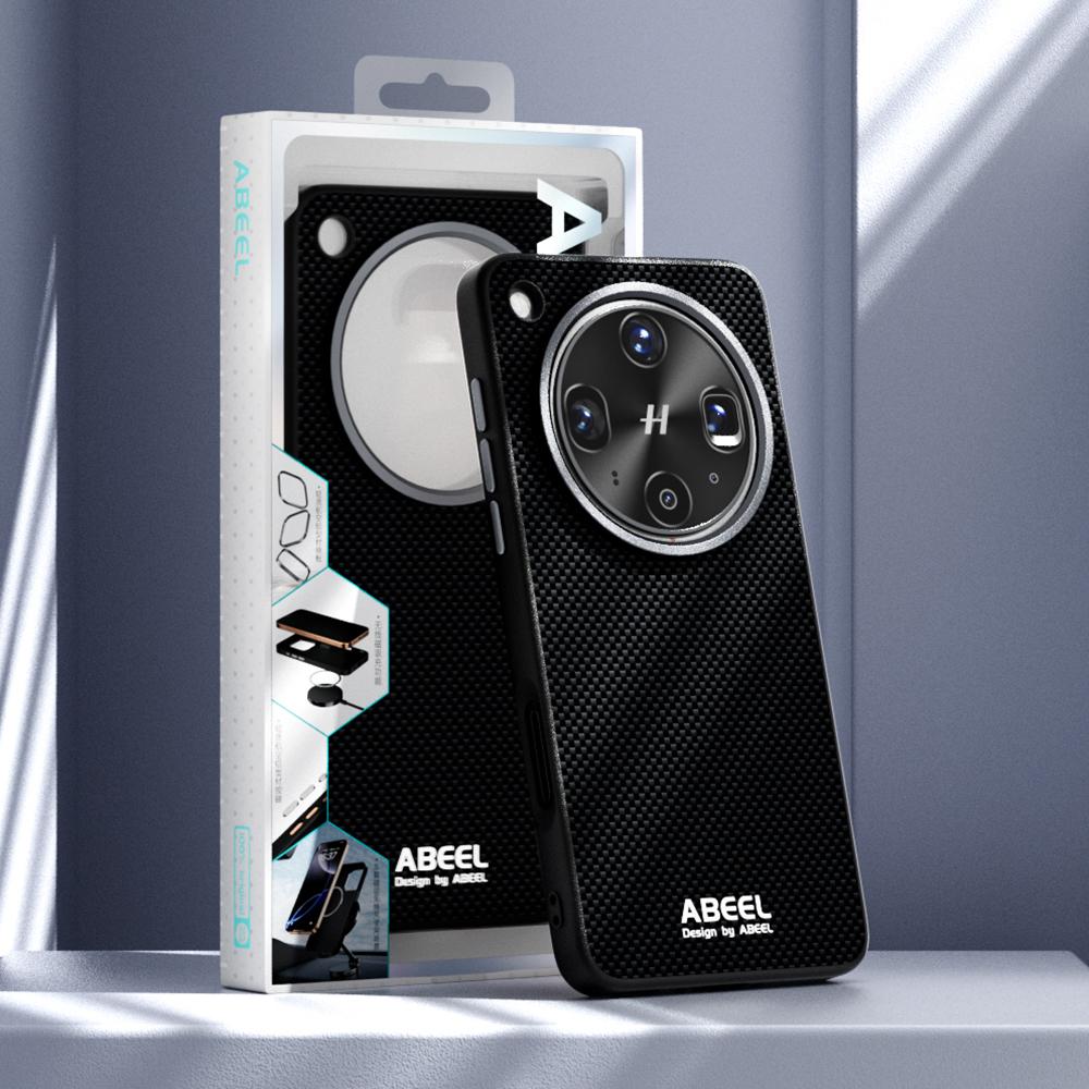 ABEEL For Oppo Find X8s+ 5G Case Compatible with MagSafe Printed PC TPU Aluminum Alloy Leather Phone Cover