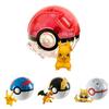 Pokemon Poke Ball Elf Figure Model Toy Pikachu Charmander Litten Rockruff Game Anime Figure