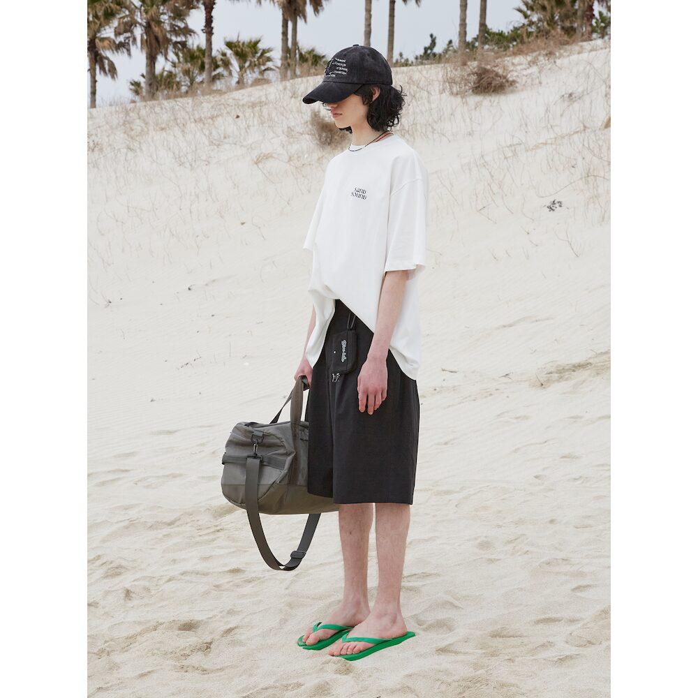 Sand Sound (Unisex) Duffle Bag Charcoal