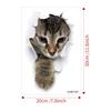 Lovely Cat Toilet Stickers For Wc Washroom Decoration Diy Vivid 3d Look Pet Animal Home Decals Pvc Wall Mural Art Print Posters