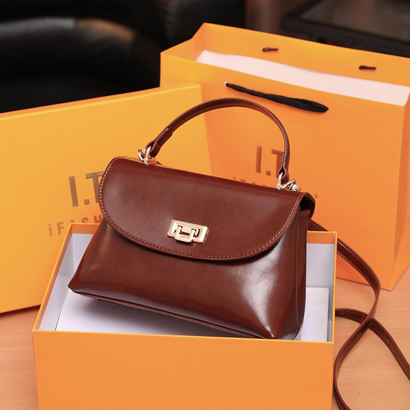 Modische Pendler- und High-End-Ein-Schulter-Crossbody-Kleine Quadratische Tasche