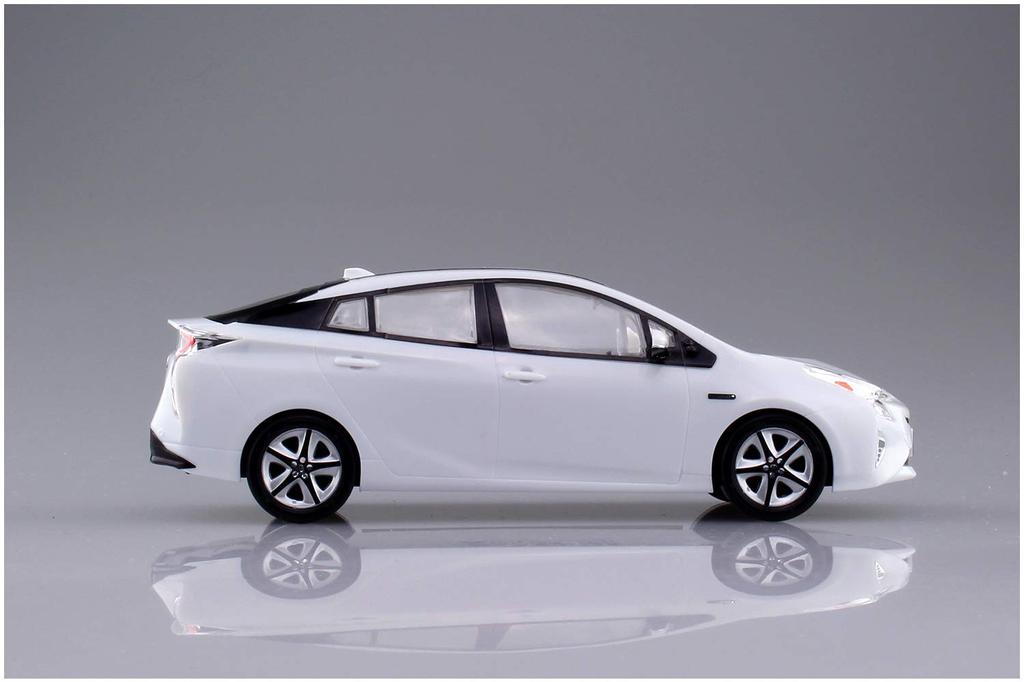 Aoshima Bunka Kyozai Série The Snap Kit Toyota Prius Super White 2 Plastikový model (AOSHIMA) 1/32 Předbarvený 02-A