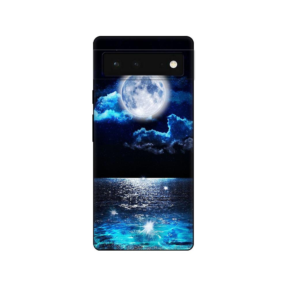Für Google Pixel 6 Hülle Für Google Pixel 6 Pro Hülle Telefonrückseite Für Google Pixel6 Pixel 6Pro Soft Case Funda schwarzes TPU-Case