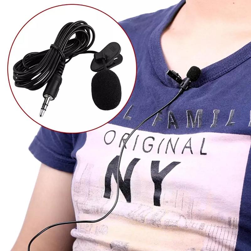 3.5mm Wired Microfon Mini Microphone Condenser USB Type C Lavalier Clip Professional Microphone For Laptop Computer Smart Phone