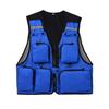 Outdoor Multi-Pocket Workwear Vest for Volunteers, Fishing, Photography, or Group Activities