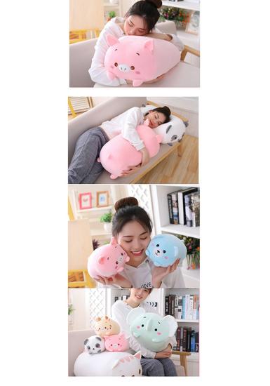 Super Soft Cartoon Animal Plush Toy - Long Strip Doll and Birthday Gift