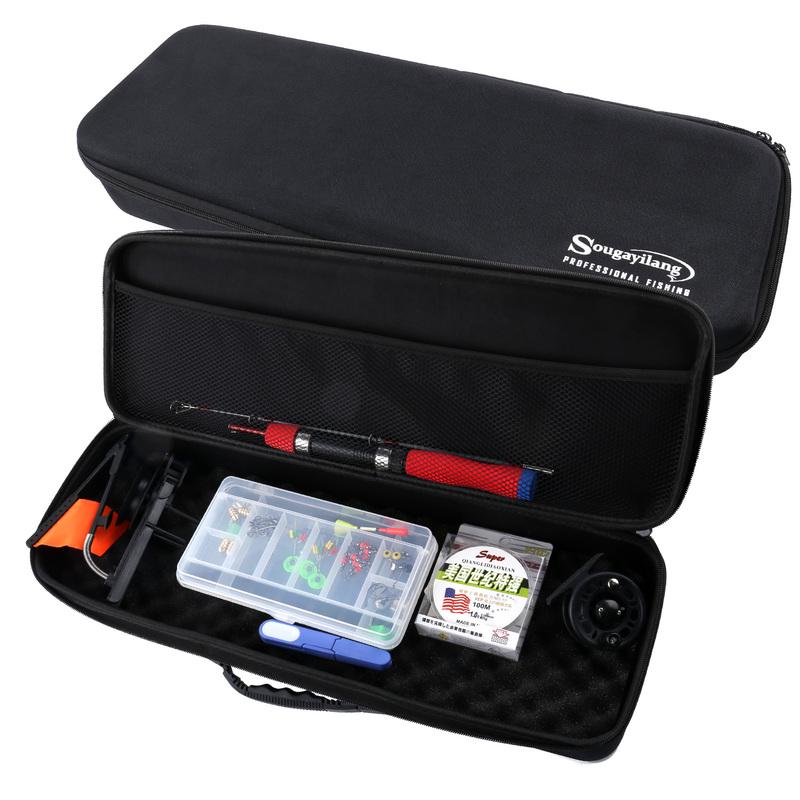 Eis Angelrute und Rolle Schnur Set Winter Outdoor Sport Angelwerkzeug Komplettes Angelset