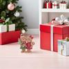 2pcs Christmas Gingerbread Decorations Christmas Resin Gingerbread Boy Girl With Hat Bow Scarf Figurines For Home Kitchen